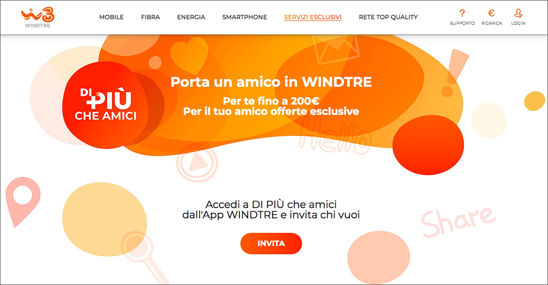 Esempio programma referral