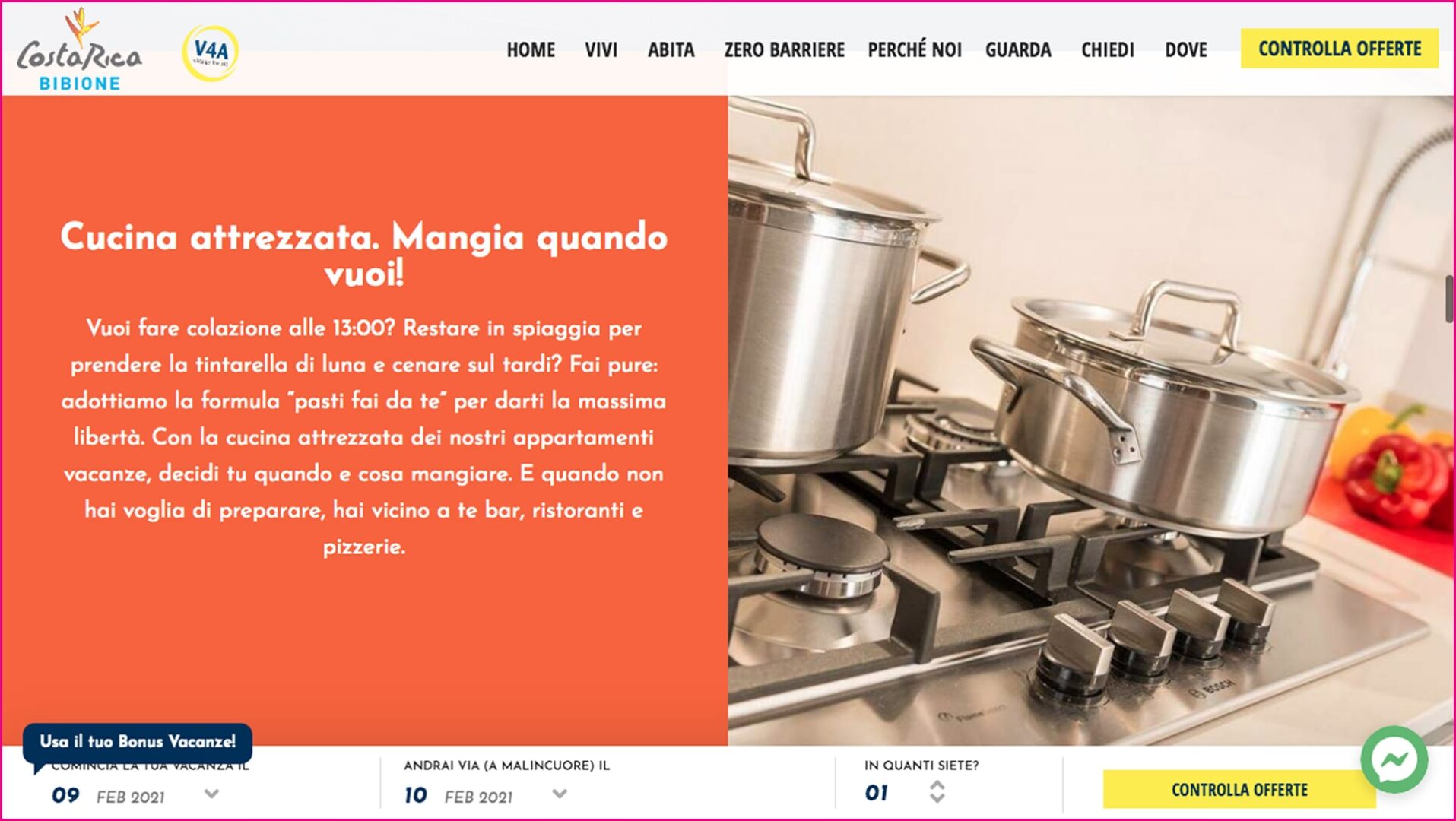 Esempio di comunicazione basata su un pain point