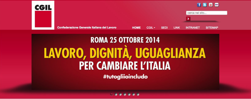 CGIL Hashtag