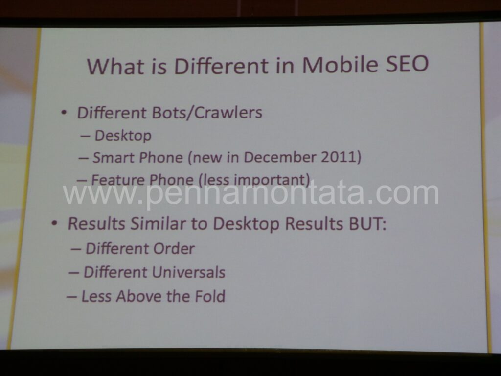 Mobile SEO