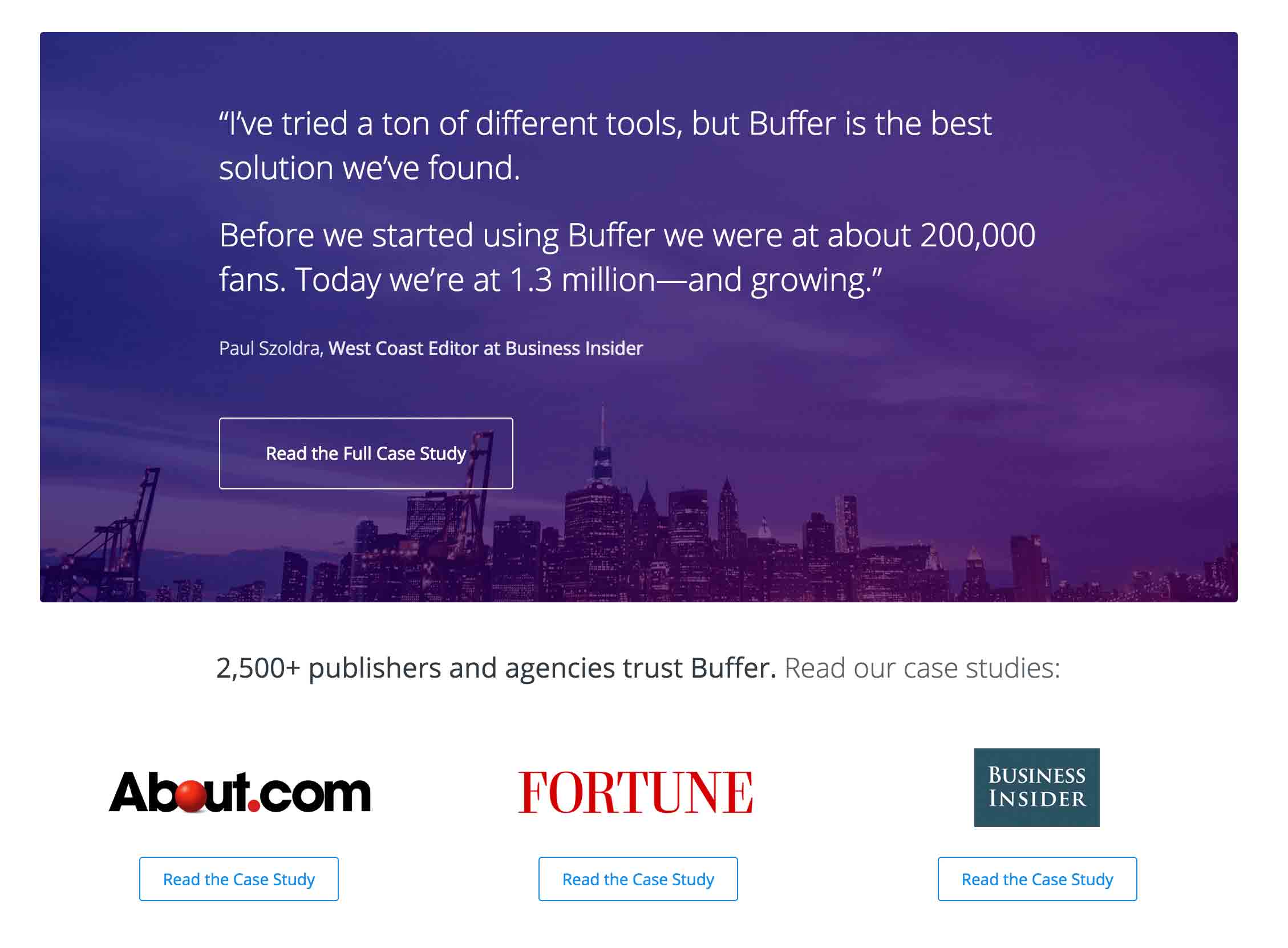 Riprova sociale case study