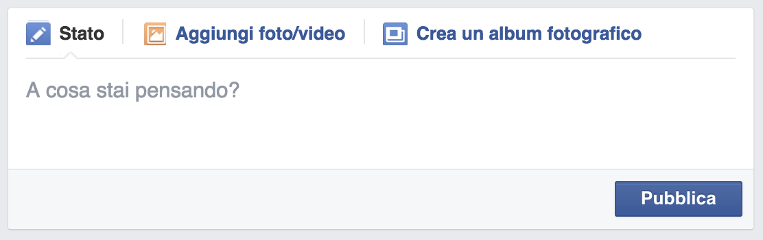 Uso della domanda su Facebook