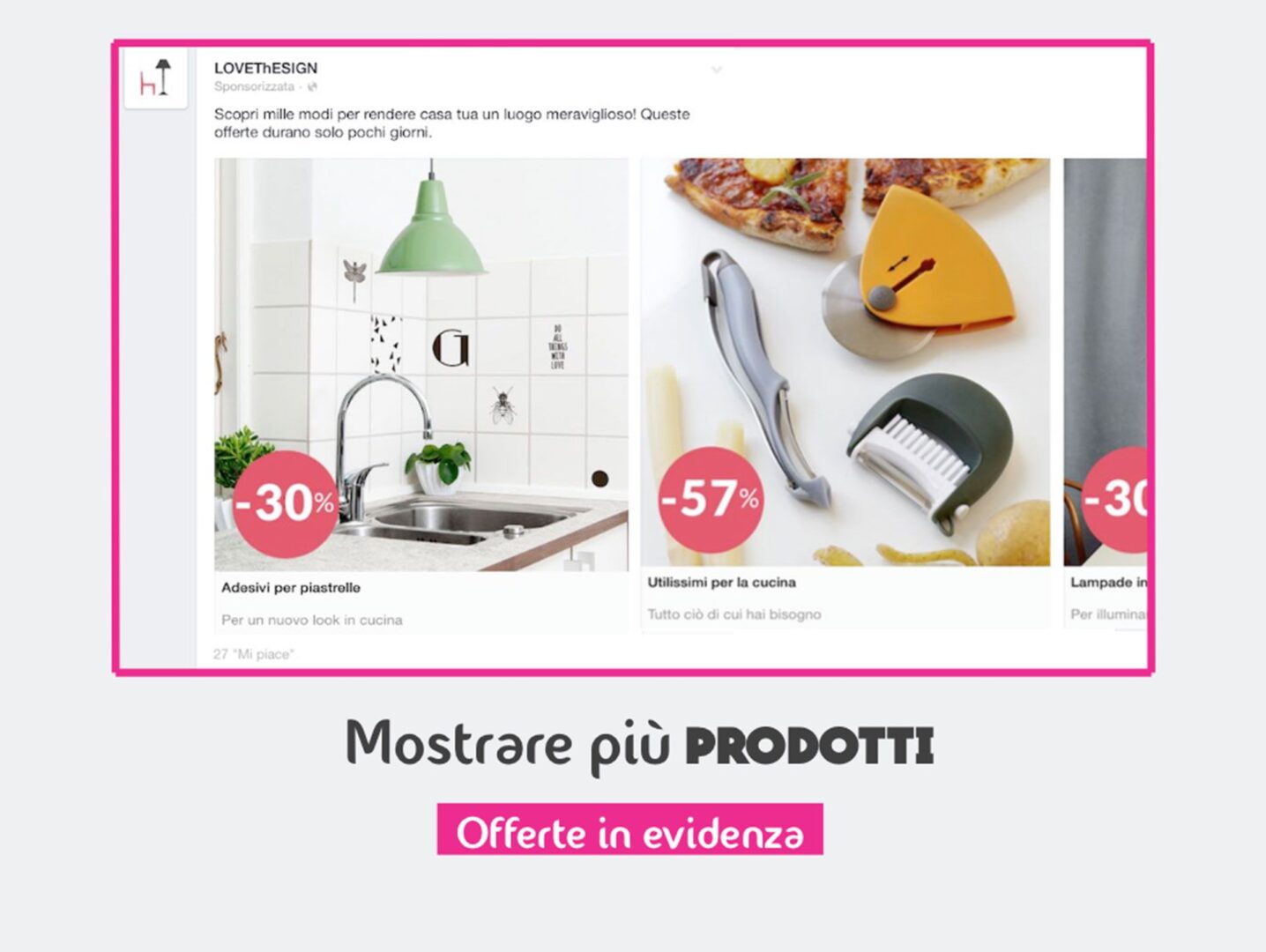 e-commerce su Facebook