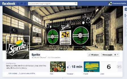 pagina Facebook Sprite