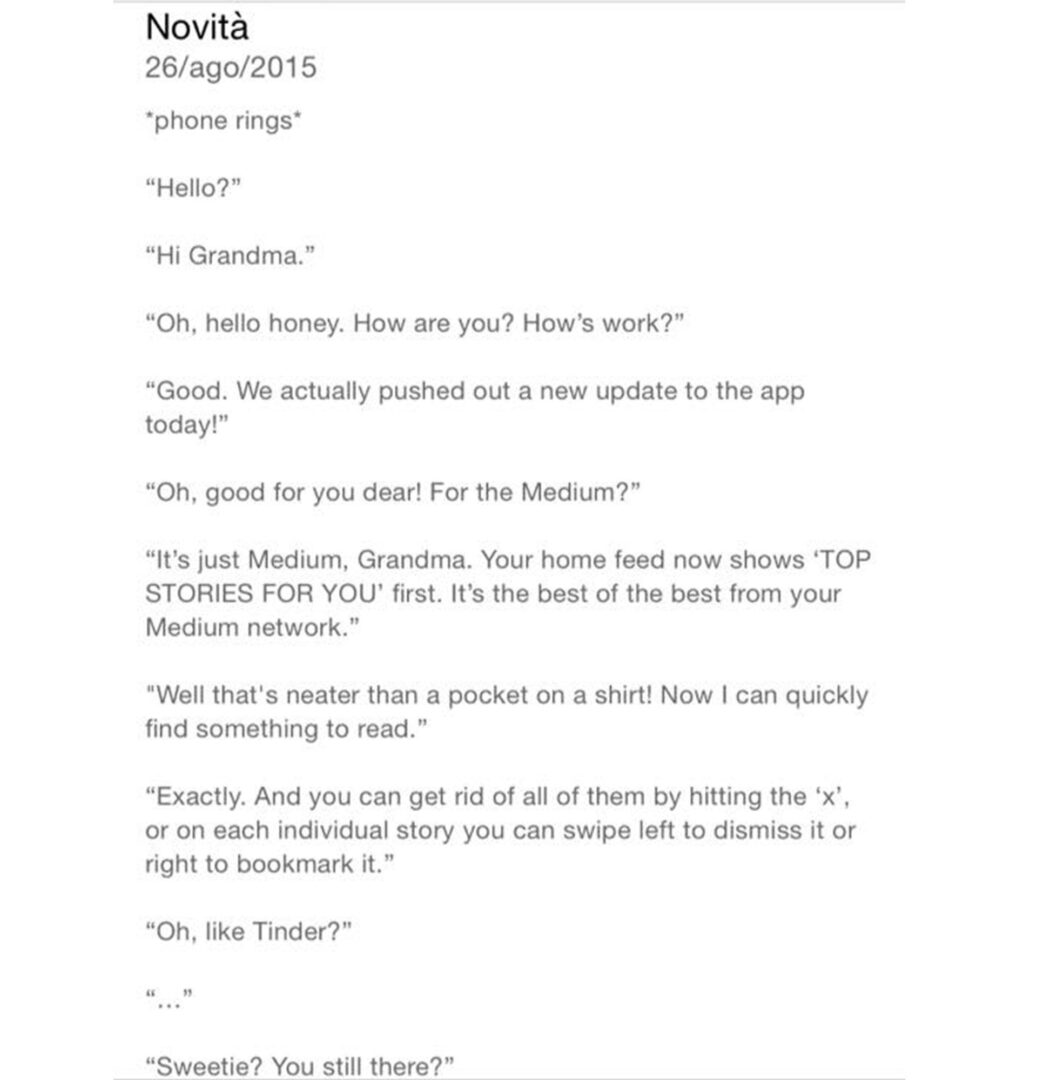 Copywriting app medium