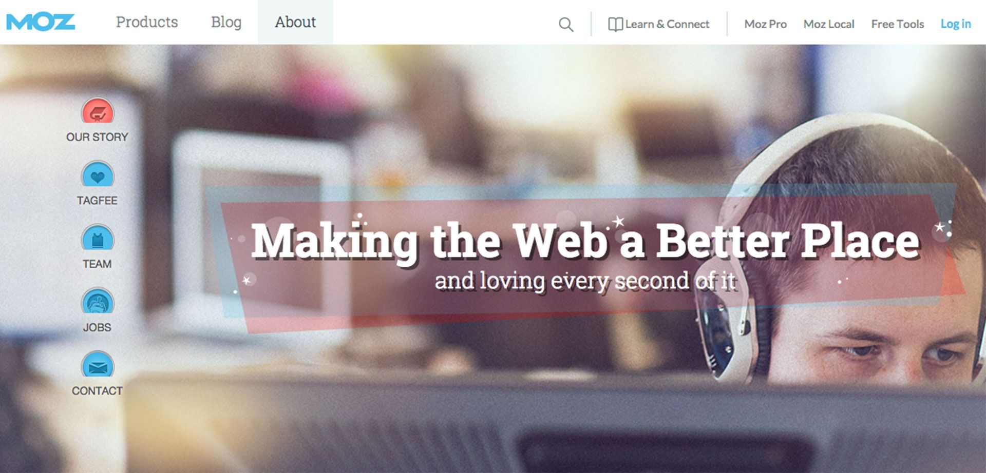 esempio sezione About