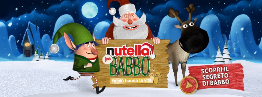 nutella natale facebook