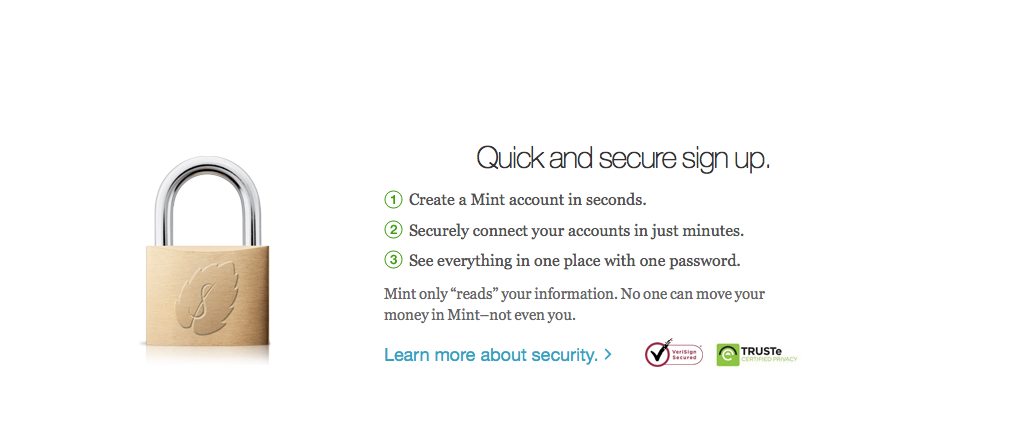 Copywriting che punta sulla sicurezza