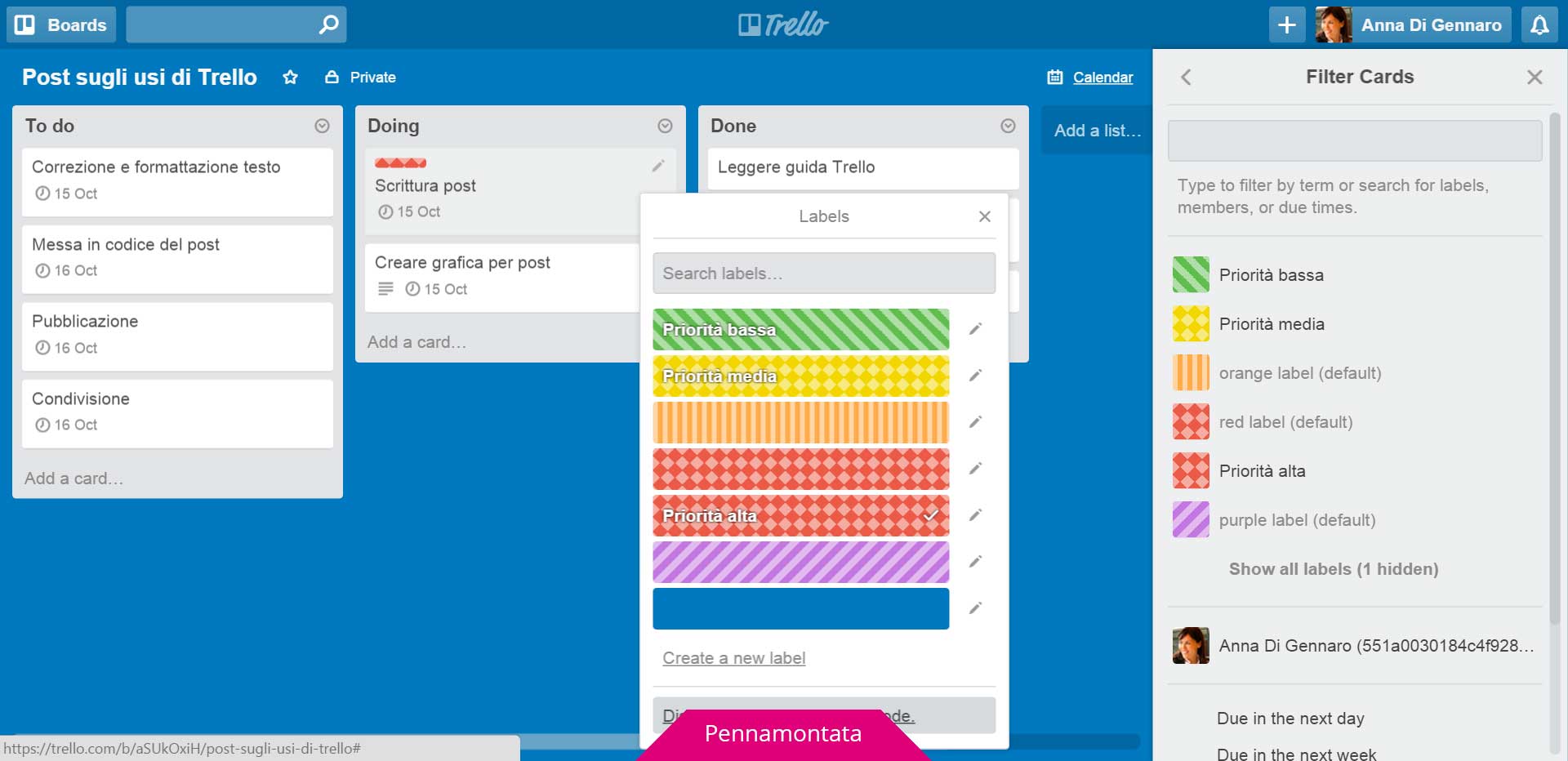 Trello per i daltonici